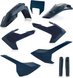 Kit Cache Carenage Complete - Acerbis Compatible Avec Husqvarna Fe 450 (2017-2018)