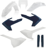 Kit Cache Carenage Complete - Acerbis Compatible Avec Husqvarna Fe 450 (2017-2018)