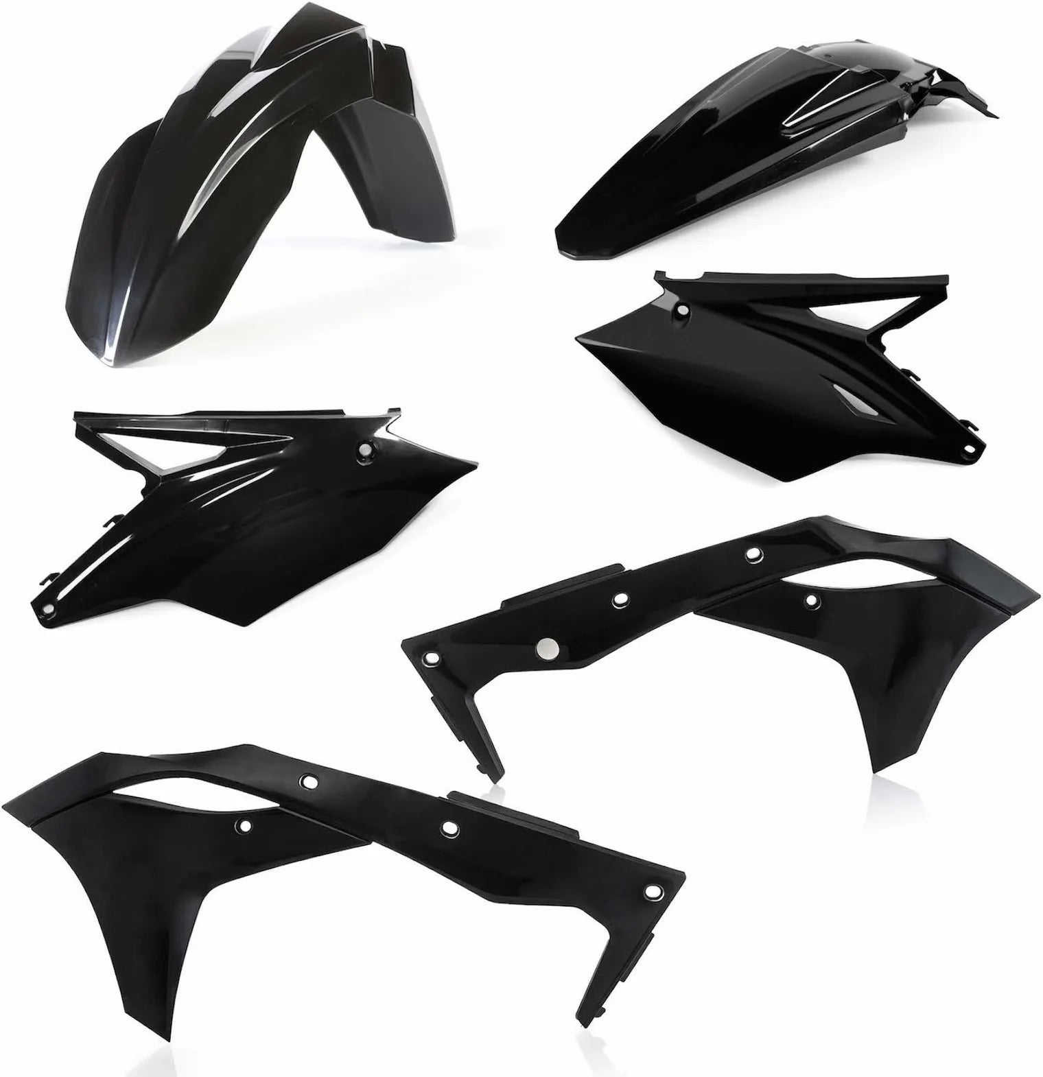 Kit Cache Carenage - Acerbis Compatible Avec Kawasaki Kx 250 4T (2020)