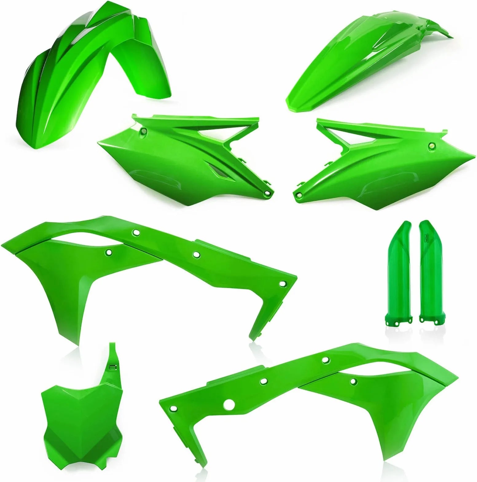 Kit Cache Carenage Complete - Acerbis Compatible Avec Kawasaki Kxf 250 (2018)