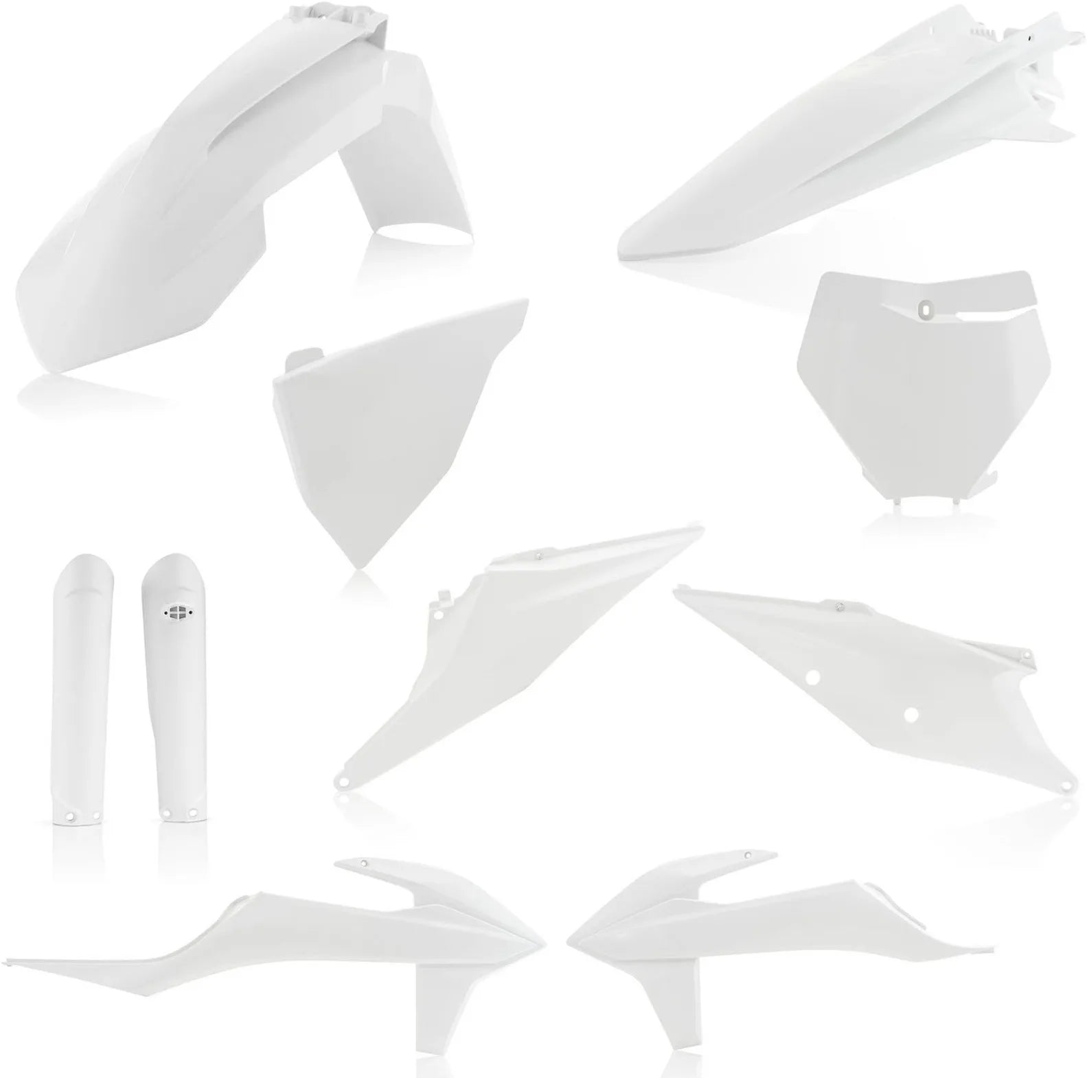 Kit Cache Carenage Complete - Acerbis Compatible Avec Ktm 125 Sx (2021)