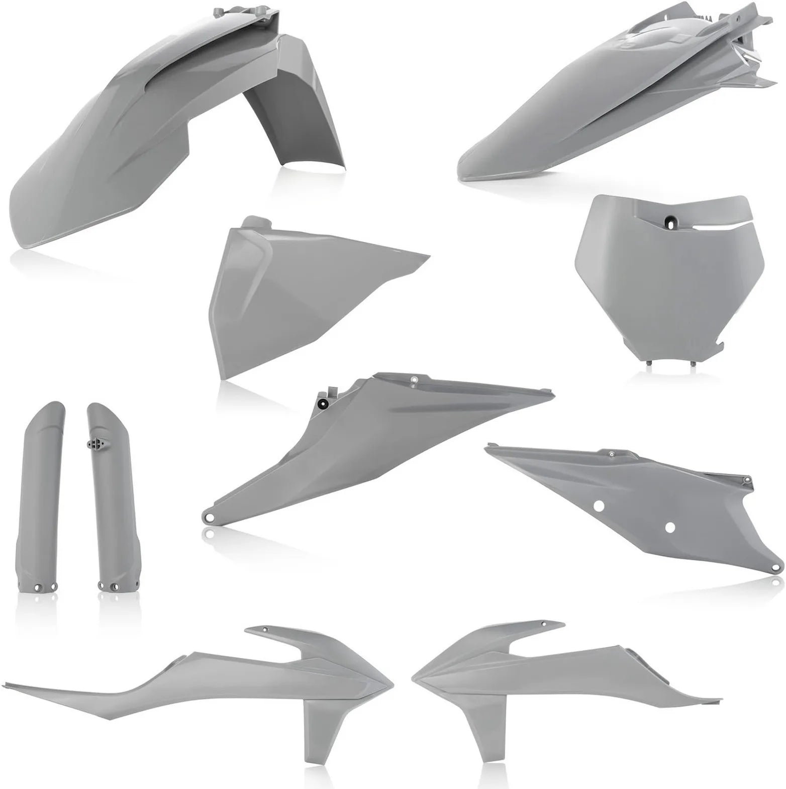 Kit Cache Carenage Complete - Acerbis Compatible Avec Ktm 250 Sx (2019-2020)