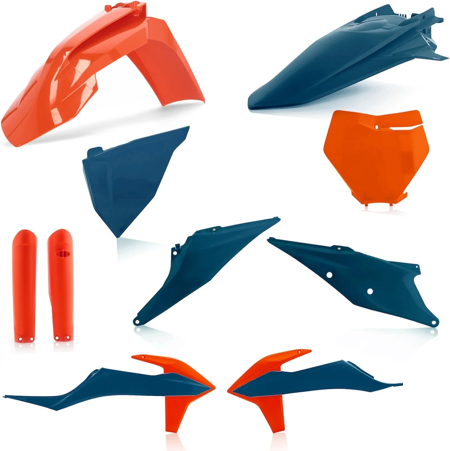 Kit Cache Carenage Complete - Acerbis Compatible Avec Ktm 250 Xc Tpi (2019-2022)