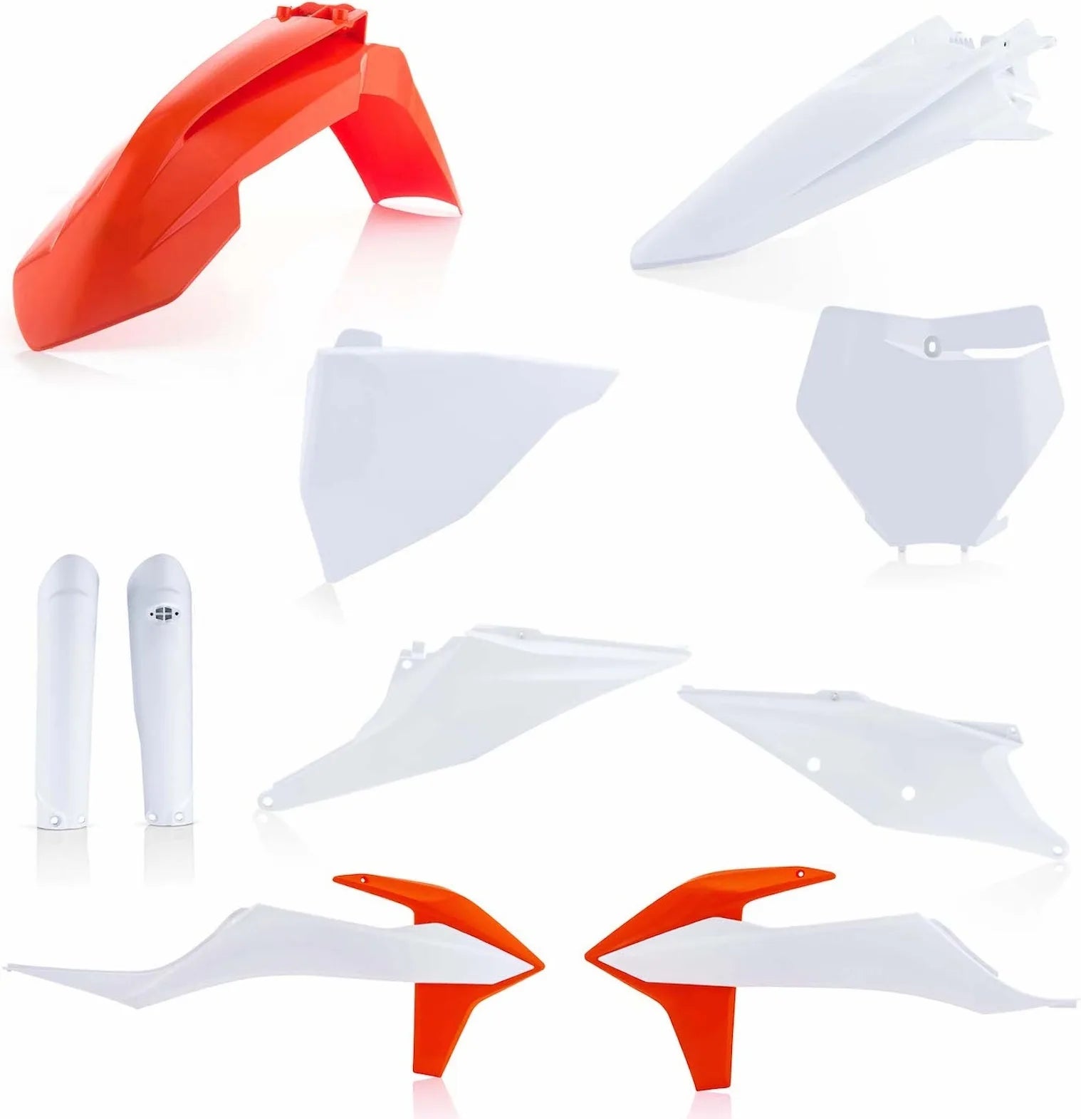 Kit Cache Carenage Complete - Acerbis Compatible Avec Ktm 250 Xc Tpi (2019-2022)