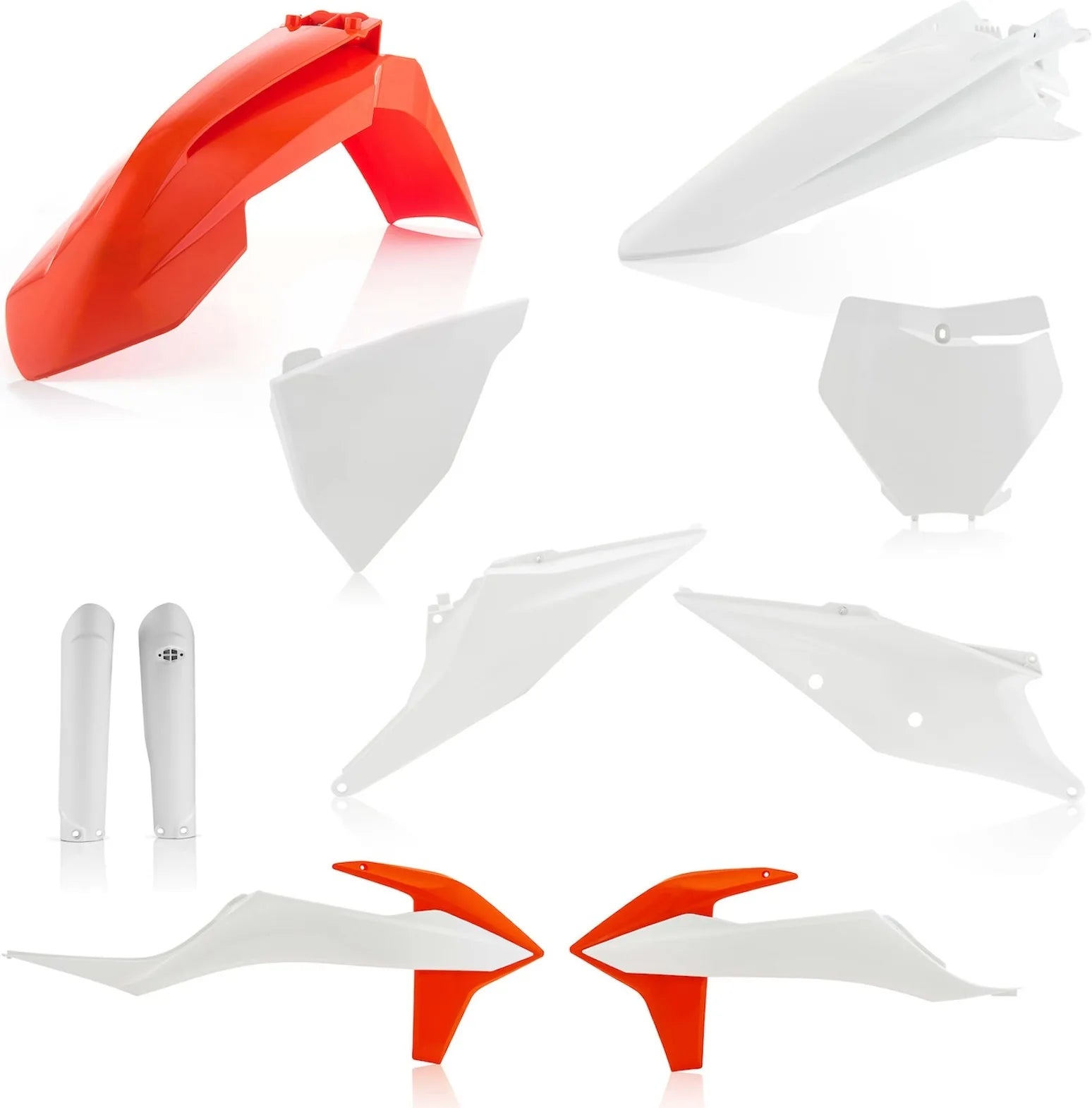 Kit Cache Carenage Complete - Acerbis Compatible Avec Ktm 250 Sx (2019)