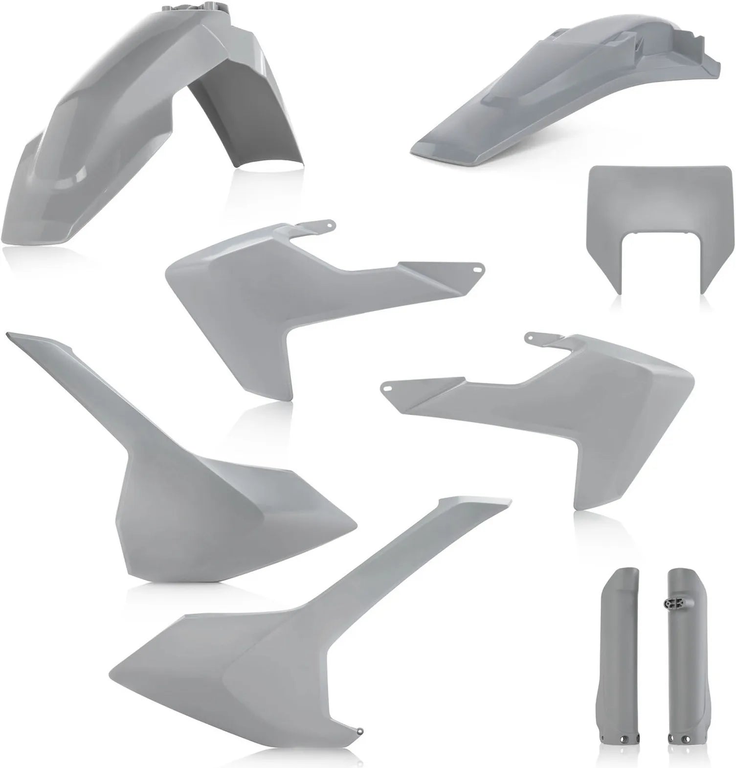 Kit Cache Carenage Complete - Acerbis Compatible Avec Husqvarna Te 300 I (2019)