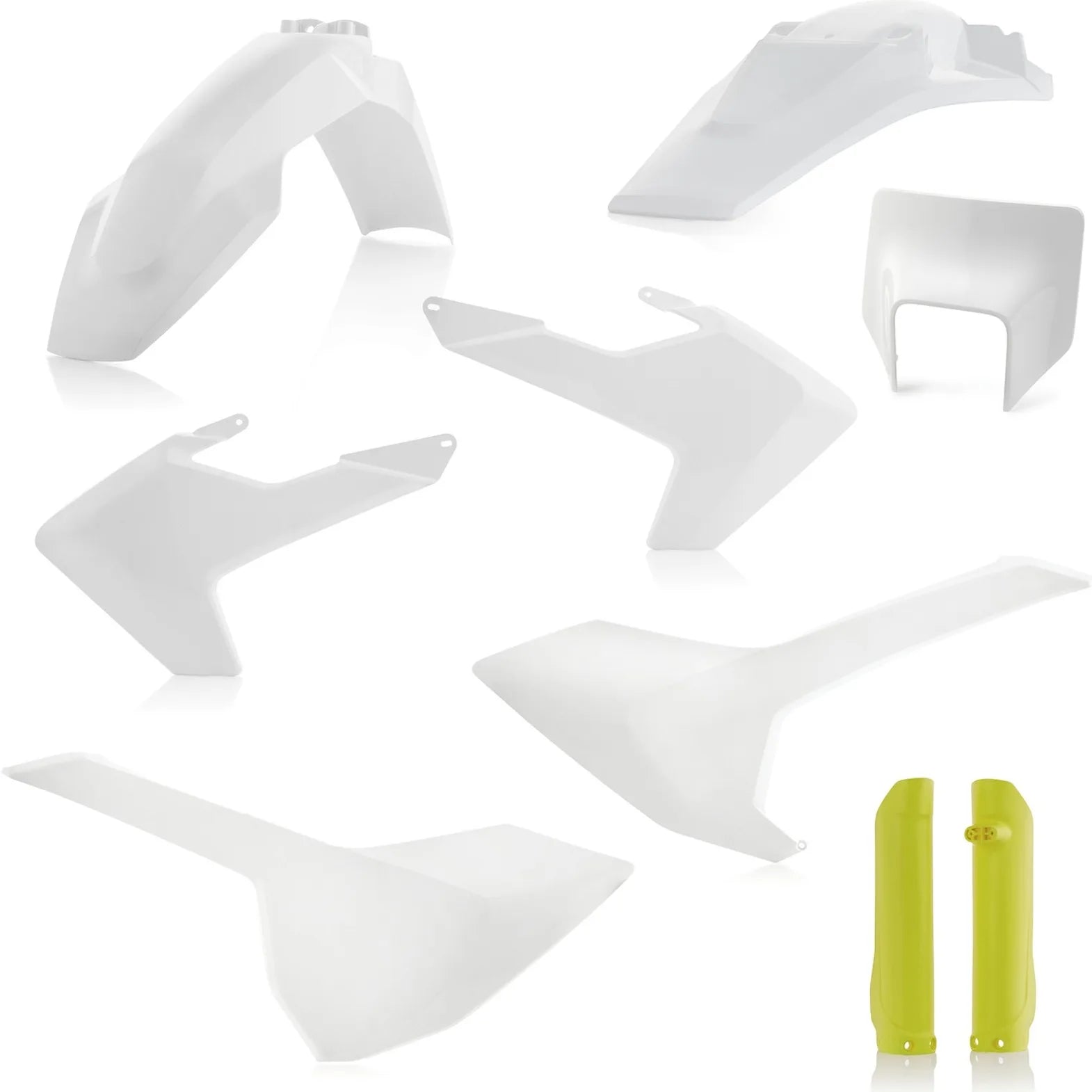 Kit Cache Carenage Complete - Acerbis Compatible Avec Husqvarna Te 250 (2019)