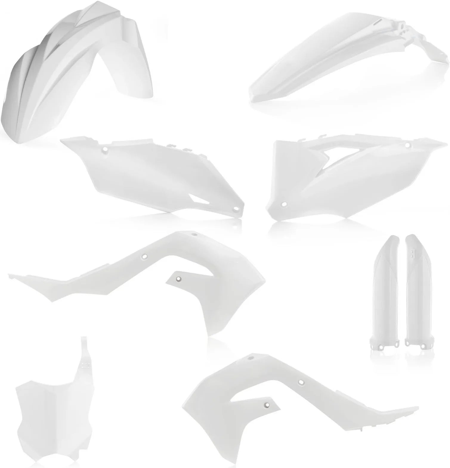Kit Cache Carenage Complete - Acerbis Compatible Avec Kawasaki Kxf 450 (2019-2020)