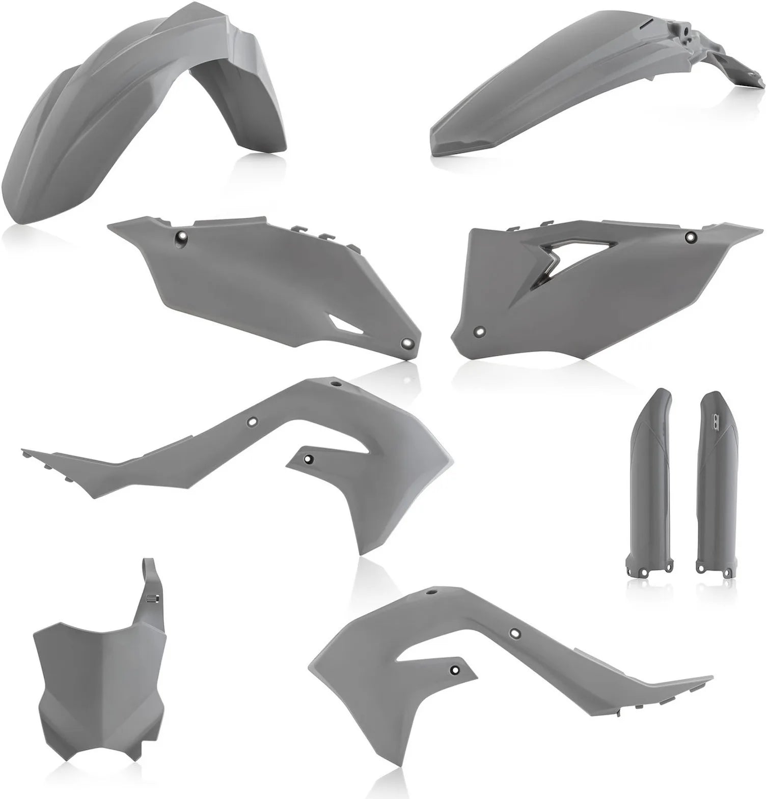 Kit Cache Carenage Complete - Acerbis Compatible Avec Kawasaki Kxf 450 (2019-2020)