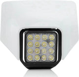 Headlight Mask Vsl - Acerbis Compatible Avec Husqvarna Fe 450 (2017-2019)