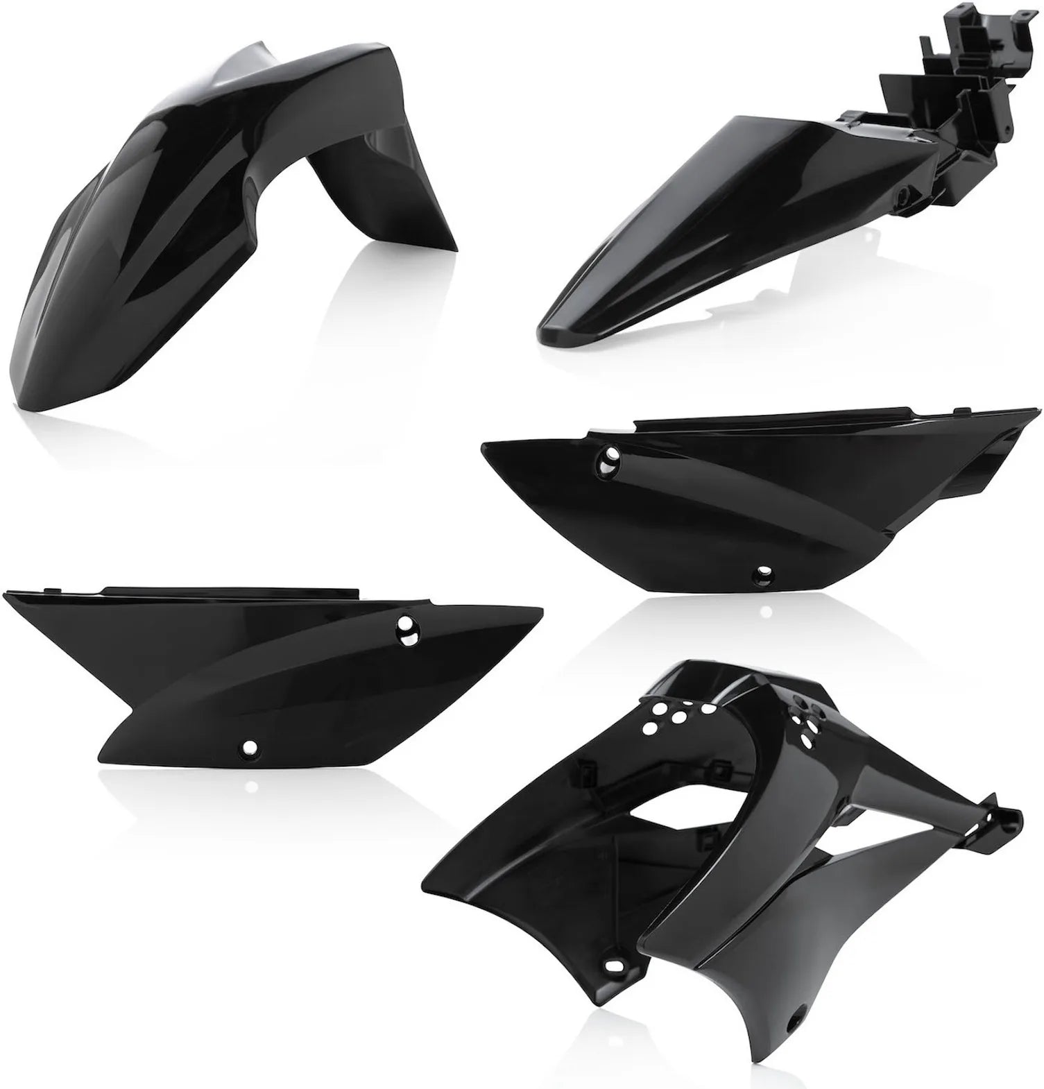 Kit Cache Carenage - Acerbis Compatible Avec Kawasaki Klx 110 (2010-2019)