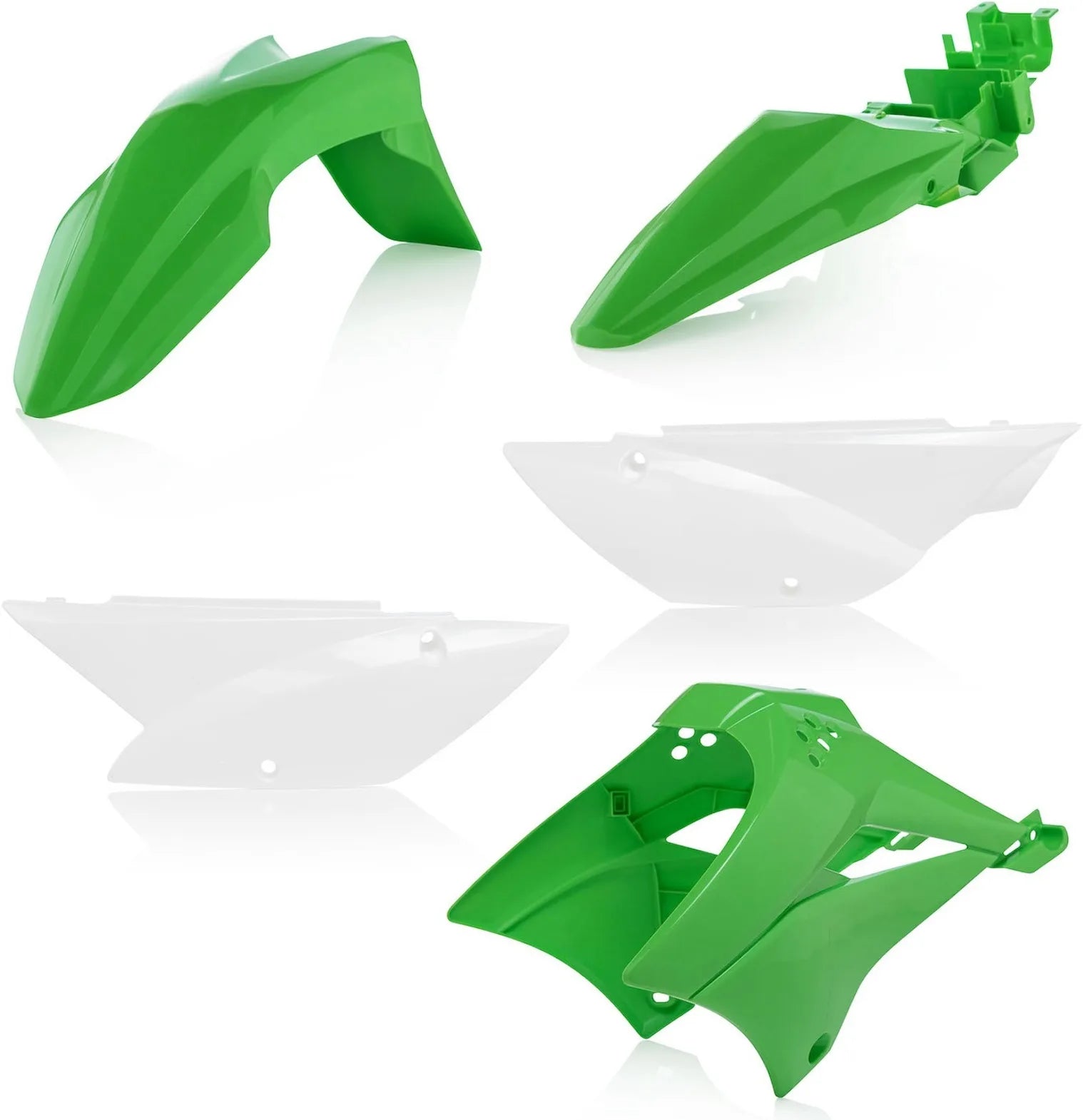 Kit Cache Carenage - Acerbis Compatible Avec Kawasaki Klx 110 (2010-2019)