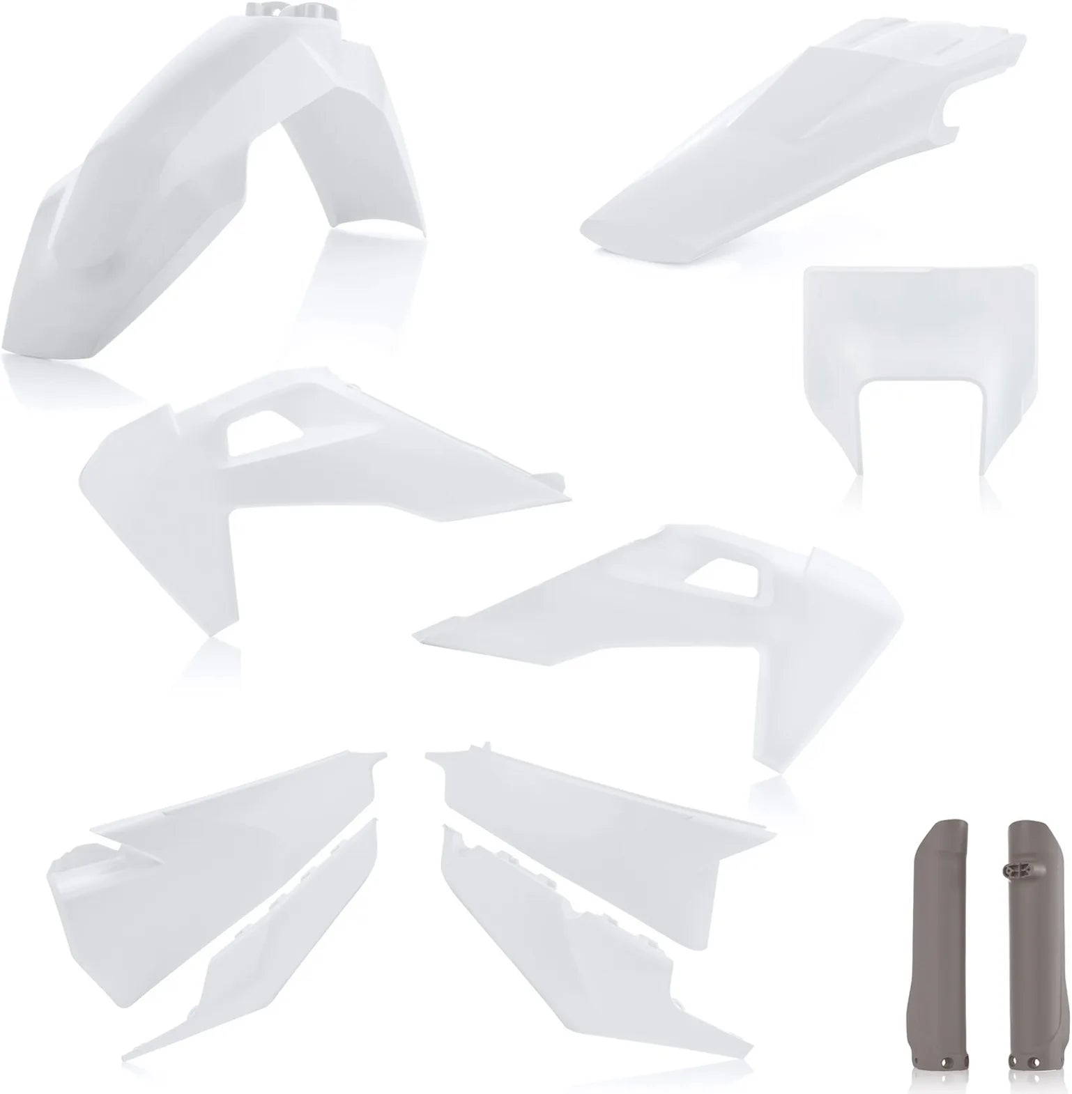 Kit Cache Carenage Complete - Acerbis Compatible Avec Husqvarna Fe 450 S (2022)
