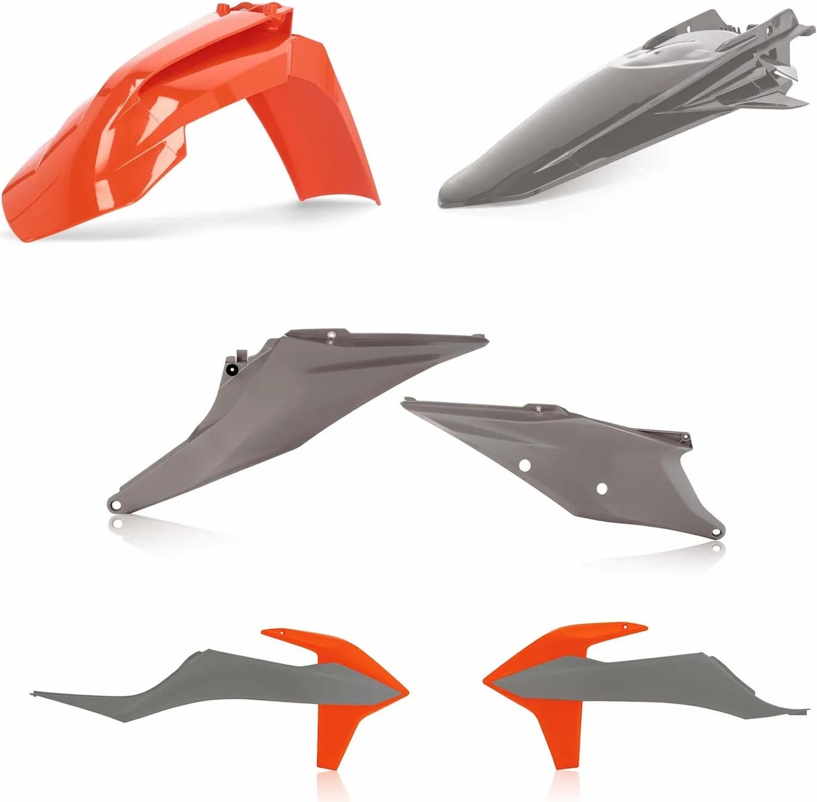 Kit Cache Carenage - Acerbis Compatible Avec Ktm 250 Exc Tpi (2020-2022)