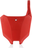 Porte Numero Avant - Acerbis Compatible Avec Honda Crf 450 R - We (2025)