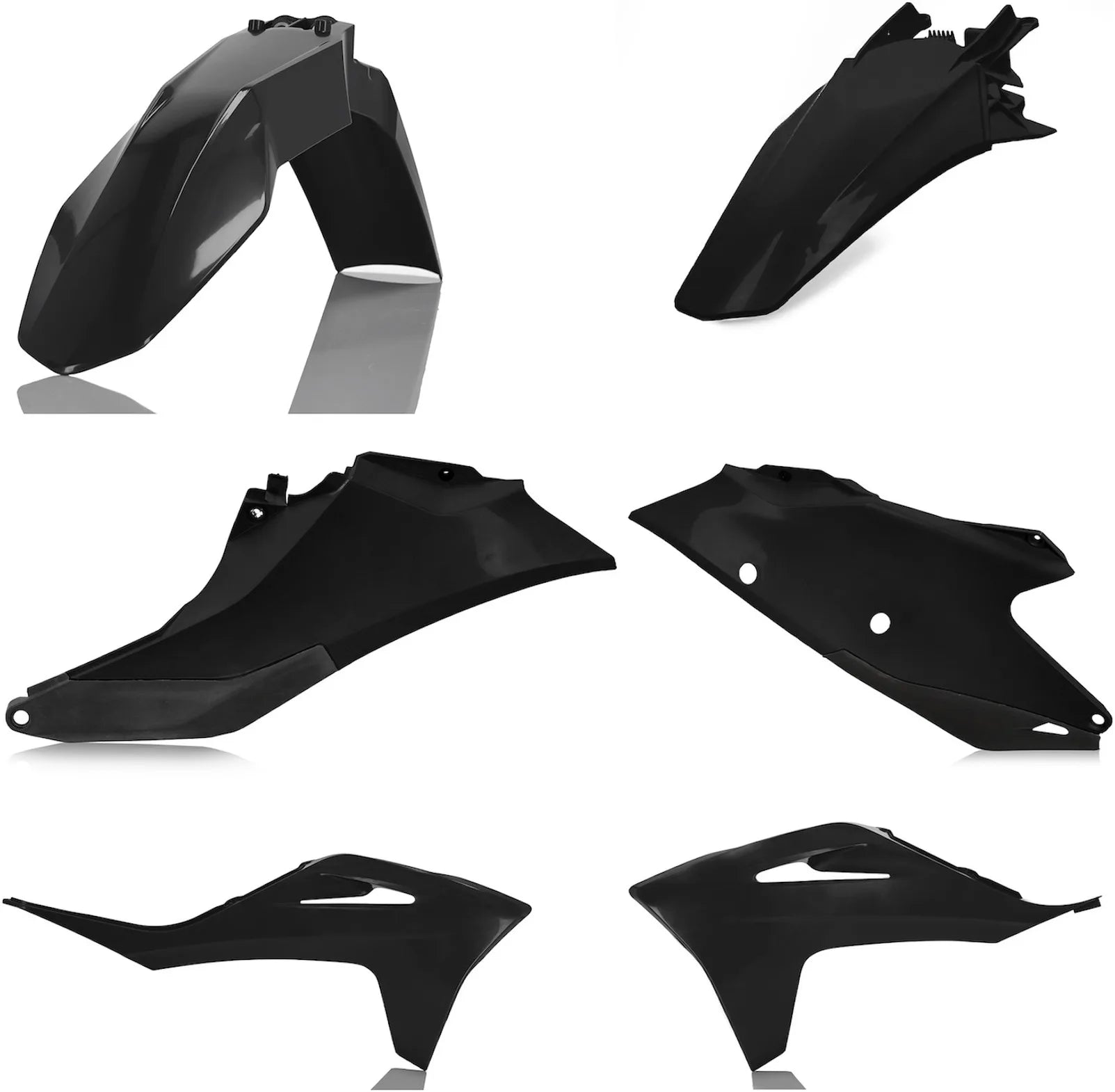 Kit Cache Carenage - Acerbis Compatible Avec Gasgas Mc 125 (2021-2022)