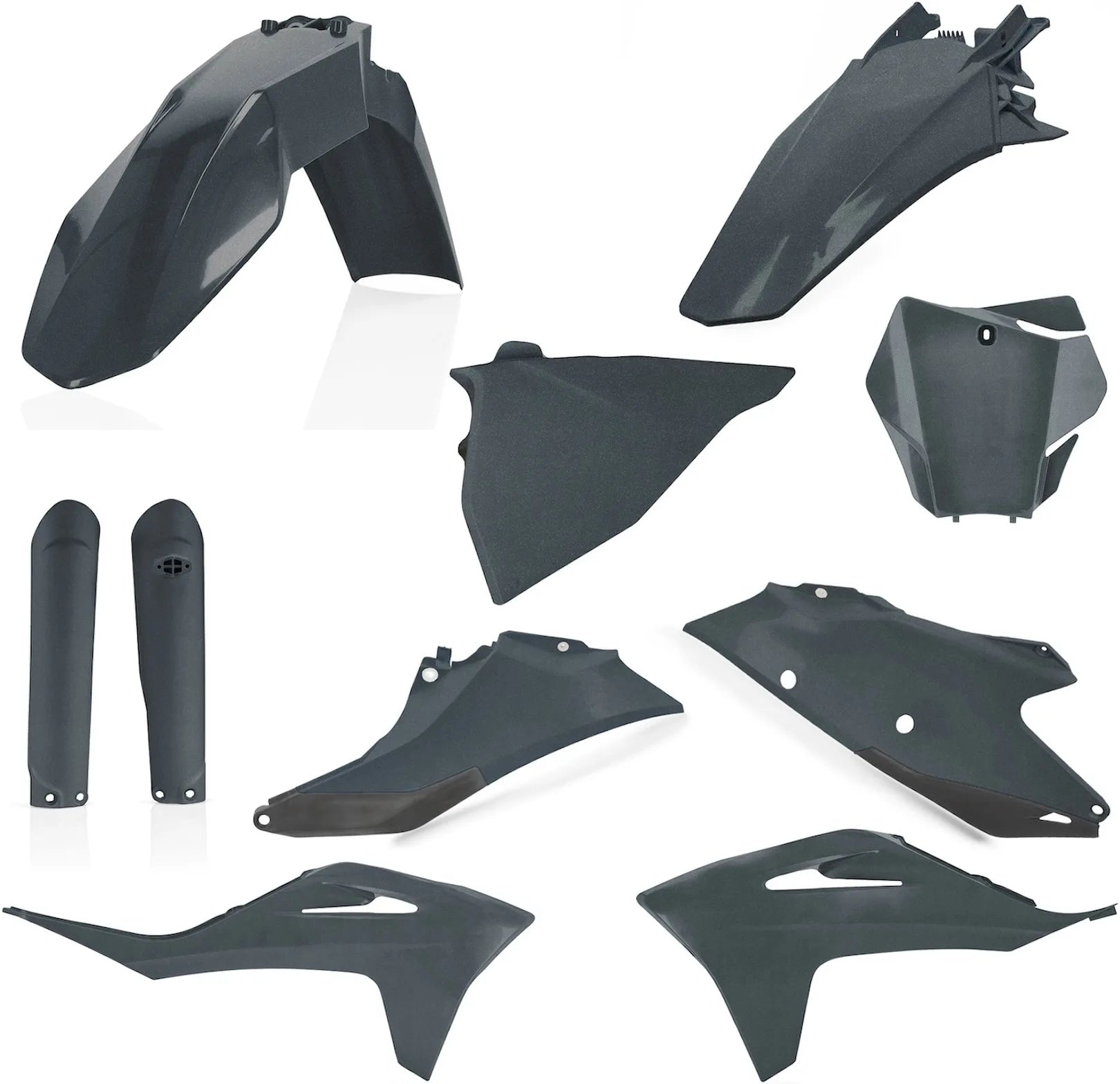 Kit Cache Carenage Complete - Acerbis Compatible Avec Gasgas Ex 250 F (2021-2022)