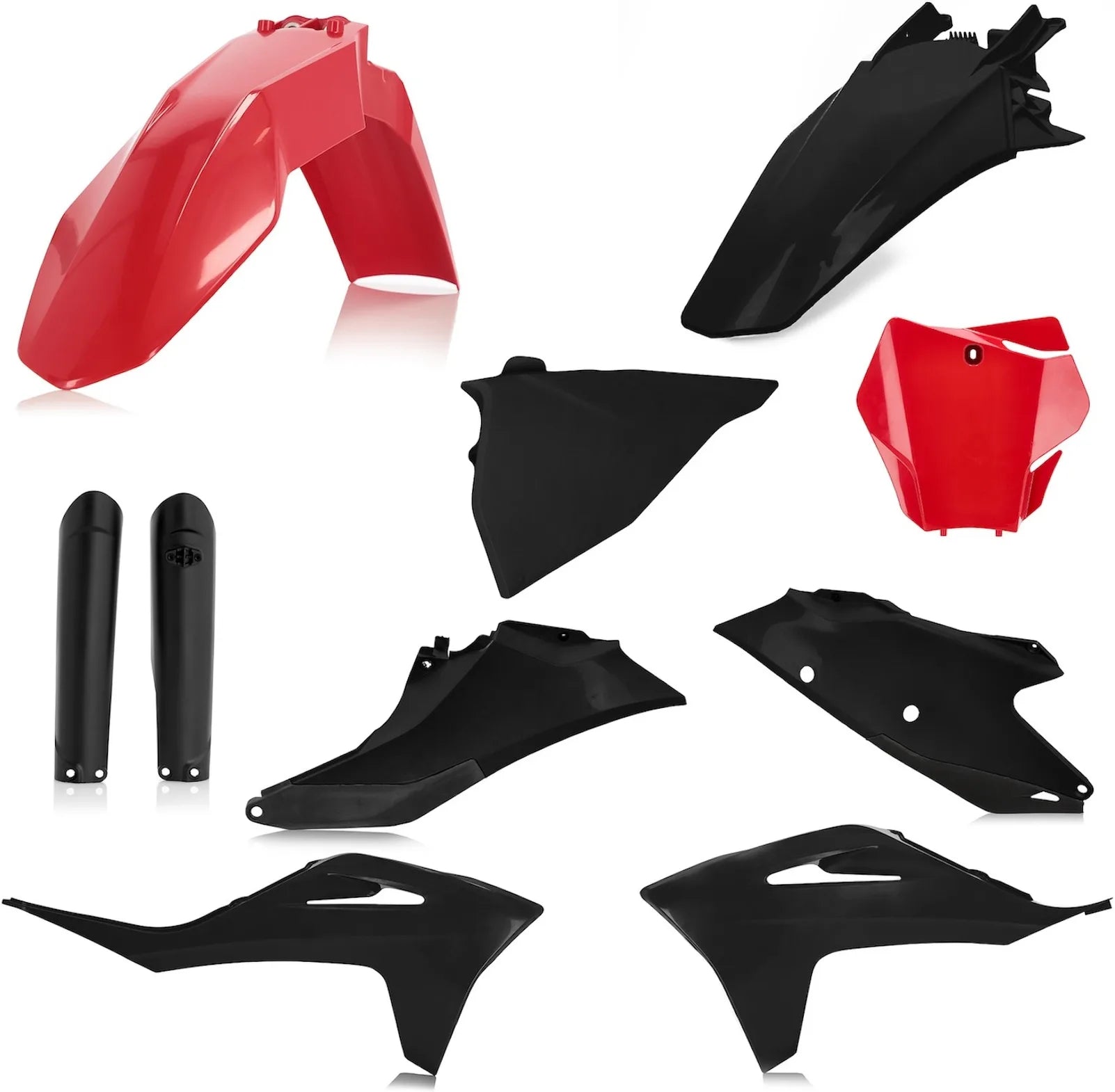 Kit Cache Carenage Complete - Acerbis Compatible Avec Gasgas Mc 125 (2021-2022)