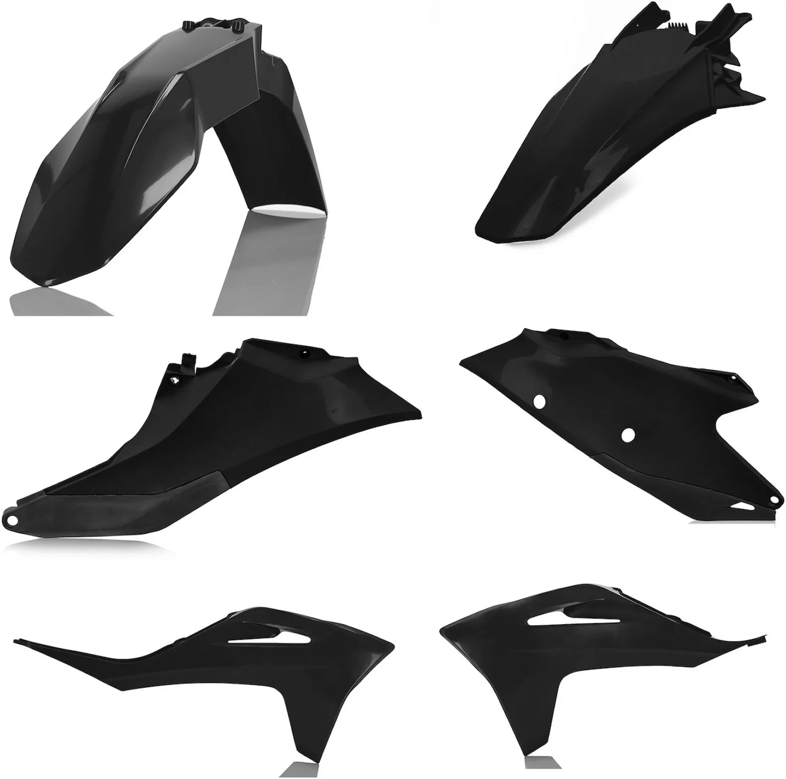Kit Cache Carenage - Acerbis Compatible Avec Gasgas Ec 250 F (2021-2022)