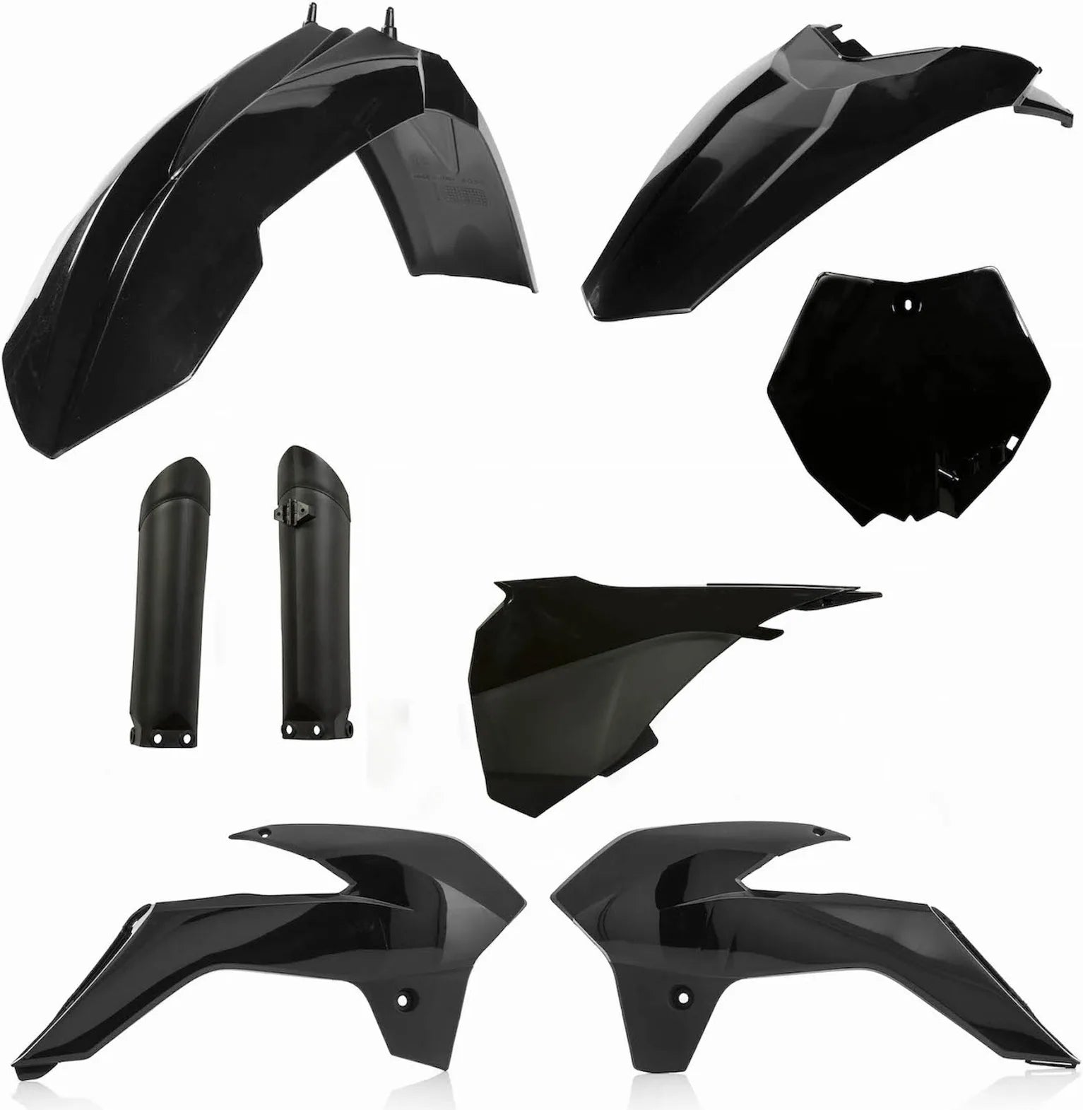 Kit Cache Carenage Complete - Acerbis Compatible Avec Ktm 85 Sx (2013-2017)