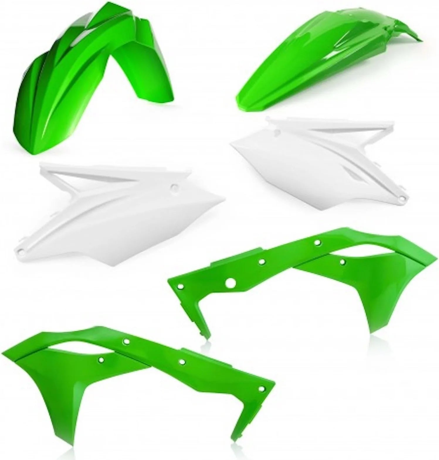 Kit Cache Carenage - Acerbis Compatible Avec Kawasaki Kx 250 4T (2020)