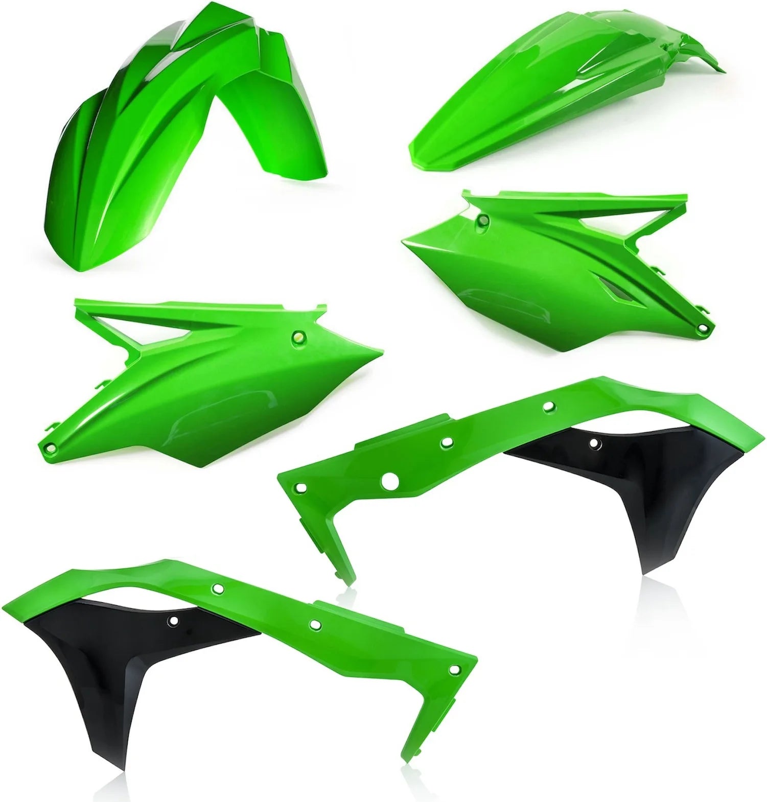 Kit Cache Carenage - Acerbis Compatible Avec Kawasaki Kx 250 4T (2020)