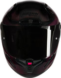 Casque Intégral Speeding Pour Moto Nolan X-804 Rs Ultra Carbon Rouge Liquido Liquido 326 Taille Xxl