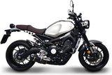 Système D'Échappement Complet Sans Homologation Acoustique Relevance Carbon Black Carbon Cap - Termignoni Compatible Avec Yamaha Mt-09 (2014-2020)