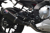 Système D'Échappement Homologué Au Niveau Sonore Force Carbon Carbon Cap - Termignoni Compatible Avec Yamaha Yzf-R1 1000 (2015-2020)