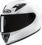 Casque Intégral Pour Moto Hjc Y10 Advanced Polycarbonate Blanc Perlé Taille 09 L