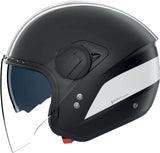 Casque Urban Commuting Pour Moto Nolan N20-2 Visor Noir / Blanc Dolce Vita 347 Taille L