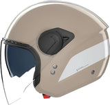 Casque Urban Commuting Pour Moto Nolan N20-2 Visor Sable / Blanc Dolce Vita 350 Taille S