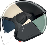Casque Urban Commuting Pour Moto Nolan N20-2 Visor Noir / Rouge / Anthracite / Blanc Blocco 354 Taille Xxs