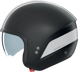 Casque Urban Commuting Pour Moto Nolan N20-2 Noir / Blanc Dolce Vita 349 Taille L