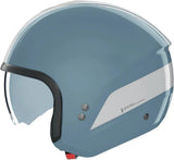 Casque Urban Commuting Pour Moto Nolan N20-2 Bleu Gris / Blanc Dolce Vita 350 Taille Xs