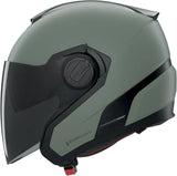 Casque Urban Commuting Pour Moto Nolan N40-5 06 Vert Gris Classico Nobile 337 Taille Xl