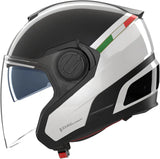 Casque Urban Commuting Pour Moto Nolan N40-5 06 Blanc / Noir / Italie Integro 342 Taille L