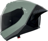 Casque Intégral Speeding Pour Moto Nolan N60-6 Sport Vert Gris / Noir / Anthracite Verniciatura Speciale 352 Taille Xxxl