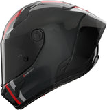 Casque Intégral Speeding Pour Moto Nolan X-804 Rs Ultra Carbon Carbon / Noir / Rouge / Anthracite Gemini 365 Taille Xxxl