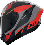 Casque Intégral Speeding Pour Moto Nolan X-804 Rs Ultra Carbon Carbone / Rouge / Gris / Or Lesmo 362 Taille Xxxl