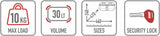 Valises Laterales Monokey Trekker Dolomiti Aluminium 60 Lt Trekker Dolomiti Aluminium - Givi Compatible Avec Ktm 890 Smt (2023-2024)