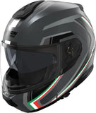 Casque Modulable Travelling Pour Moto Nolan N100-6 Gris Lave / Italie Radiante 359 Taille Xxxl