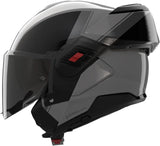 Casque Modulable Travelling Pour Moto Nolan N120-1 Gris / Noir Verniciatura Speciale 355 Taille Xxxl