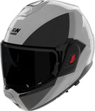 Casque Modulable Travelling Pour Moto Nolan N120-1 Gris / Noir Verniciatura Speciale 355 Taille Xxxl