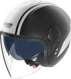 Urban Commuting Motorcycle Helmet Nolan N20-2 Visor Black / White Dolce Vita 347 Size S