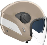 Casque Urban Commuting Pour Moto Nolan N20-2 Visor Sable / Blanc Dolce Vita 350 Taille S