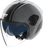 Casque Urban Commuting Pour Moto Nolan N20-2 Visor Gris Lave / Noir Dolce Vita 351 Taille Xxs