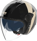 Casque Urban Commuting Pour Moto Nolan N20-2 Visor Noir / Ivoire Impeto 344 Taille Xxs