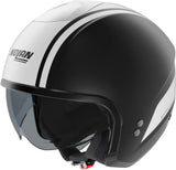 Casque Urban Commuting Pour Moto Nolan N20-2 Noir / Blanc Dolce Vita 349 Taille L