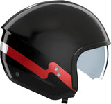 Casque Urban Commuting Pour Moto Nolan N20-2 Noir / Italie Zefiro 342 Taille Xxl